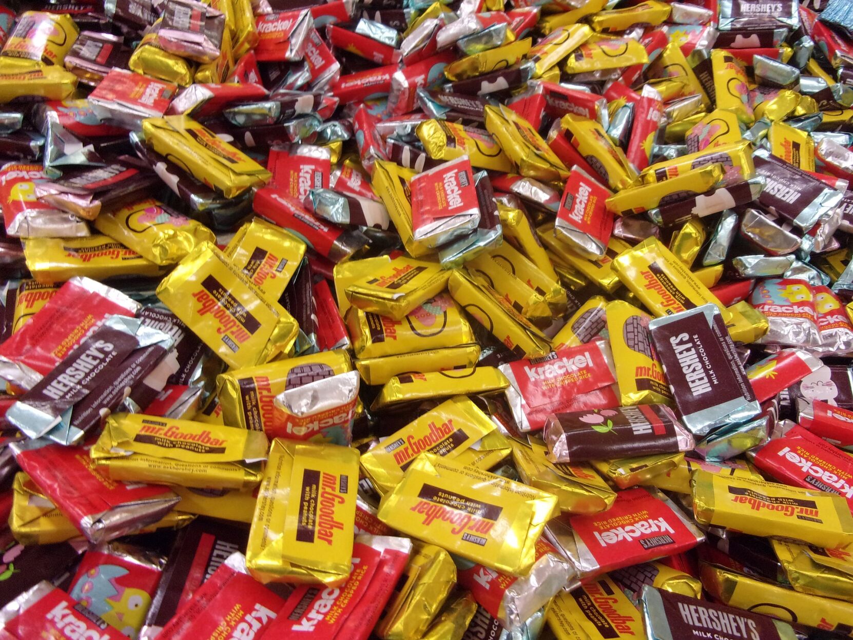 11. Krackel, Hershey's and Mr. Goodbar